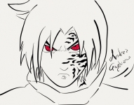 Sasuke disegnato a mano dal mio ipad. 
